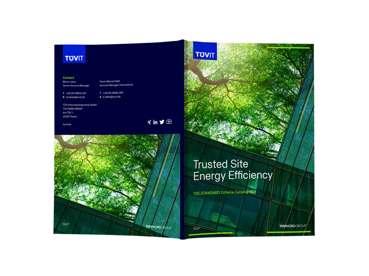 Energy efficiency in data centers: Testing and certification basis TSE.STANDARD Energy efficiency in data centers: Testing and certification basis TSE.STANDARD