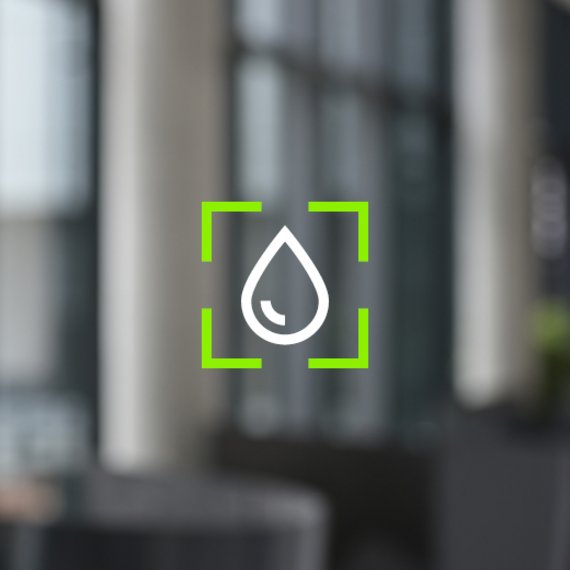 Icon in Form eines Tropfens