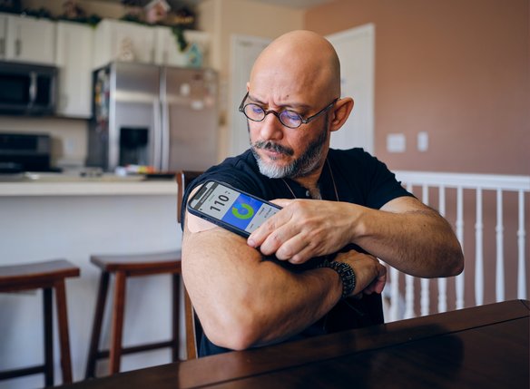 Messung des Insulinspiegels via Smartphone